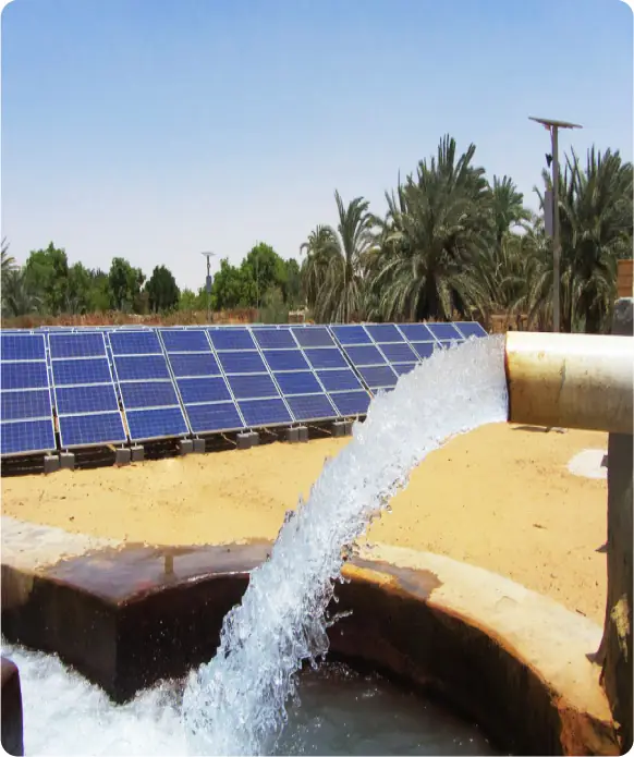Pompage solaire et irrigation